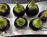 A picture of step 6 of Bharwan baingan (Stuffed Brinjal).