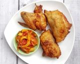 Foto langkah ke 4 dari resep Ayam Goreng Sambal Mangga.