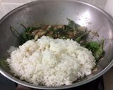 A picture of step 2 of Smoked Herring And Basil Tom Yum Fried Rice.
