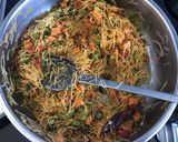 A picture of step 3 of Vegetables Vermicelli Upma.