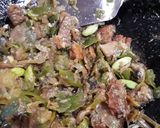 Foto langkah ke 3 dari resep Iwak talang teri pete sambal hijau.