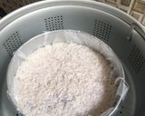 Foto langkah ke 5 dari resep Kue Serimuka/ Ketan Sarikaya (tanpa tepung).