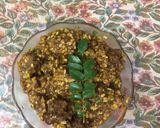 A picture of step 2 of Dal meat.
