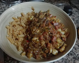 Foto del paso 2 de la receta: Ensalada de espirales de lenteja y marisco