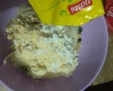 A picture of step 4 of Instant noodles pakoray.