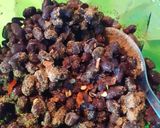 A picture of step 2 of Bareek Lobia.