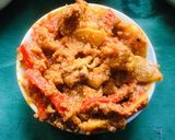 A picture of step 8 of Gajar-Gobhi-Turnip Pickle.