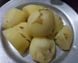 A picture of step 1 of Potato Nest.