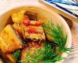 Hình bước làm 4 của món Chuối xanh kho tương Bần|Vị truyền thống