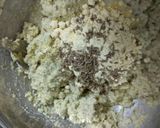 A picture of step 2 of Rice and Green Gram Split Dal Handva.