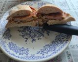 1941. Bundás füstölt karaj maradékból lett szendvics reggelire 😋 recept fázis 3 fotója