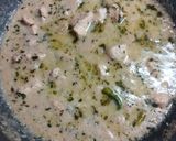 A picture of step 4 of White Chicken handi/ restaurant style authentic.