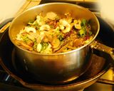 A picture of step 7 of A celebration of veggies: Mushroom dum biriyani.