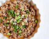Hình bước làm 4 của món Mì chũ trộn lười