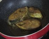 A picture of step 3 of Ilish Machh Bhaja: (Fried Hilsa with Steamed Rice).