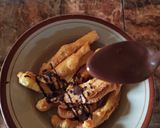 Foto langkah ke 9 dari resep Cakwe manis coklat keju / churros.