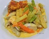 Foto langkah ke 4 dari resep Sayur Labu Siam (pelengkap lontong/ketupat sayur).