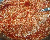 Szezámmagos édes csirke, kínai tésztával recept fázis 3 fotója
