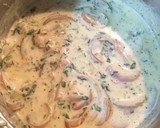Foto del paso 10 de la receta: Papas rústicas con salsa de queso, cebolla y merkén