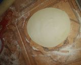 A picture of step 3 of Coconut chapati #coconutchapati #themechallenge.