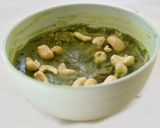 A picture of step 7 of Palak Panneer.