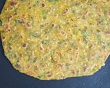 A picture of step 5 of Multigrain Methi Masala Thepla.
