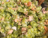 Foto del paso 4 de la receta: Quiche de puerros y salmón