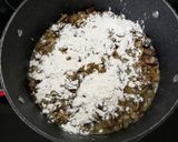 A picture of step 4 of Mushroom Soup.