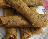 A picture of step 6 of Multigrain Methi Masala Thepla.