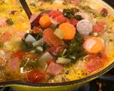 Kale, Sausage & Leftover Mashed Potato Soup recipe step 8 photo
