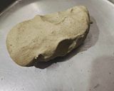 A picture of step 2 of Bajra Pearl millet roti.