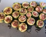 Une image de l'étape 4 de Courgettes grillées à la pancetta,épices et origan (recette plancha).