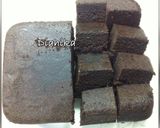 Foto langkah ke 6 dari resep Brownis Kukus Pisang.