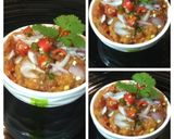 A picture of step 8 of Baingan Bharta Indian Delicacy of the Eggplant Dip.