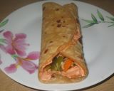 A picture of step 10 of Creamy Egg Frankie.