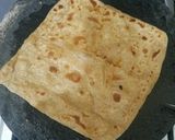 A picture of step 6 of Crispy square paratha.