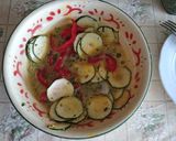 1950. Cukkinis paprikás omlett reggelire 😋 recept fázis 3 fotója