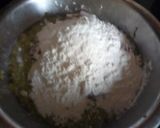 A picture of step 3 of Zucchini pan cake.