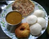 A picture of step 10 of Idli, Sambhar, Vada, Uttapam.