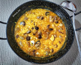 Foto del paso 9 de la receta: Arroz meloso con mollejas, setas y caracoles