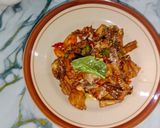 Foto langkah ke 5 dari resep Tumis ikan gabus asin cabe ijo.