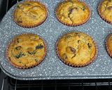 A picture of step 11 of Cranberry Oatmeal Muffins.