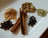 A picture of step 1 of Masala Tea.