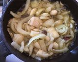 A picture of step 1 of California Farm Fennel Dressing.