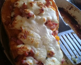 Foto del paso 9 de la receta: Zapallo anco relleno al horno con lo que hay en casa