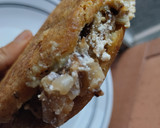 Foto del paso 5 de la receta: Arepa de maíz🫓🌽 rellena de salteado🌯🌮🤪 de berenjena ahumada🍆🥙🧆