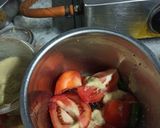 A picture of step 4 of Sarson Da Saag.