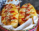 Foto langkah ke 6 dari resep Roti Sosis Empuk dan Enak😋.