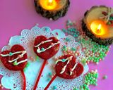 A picture of step 6 of Red Velvet Heart Balloons.