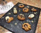 Foto del paso 1 de la receta: 🎃Galletas rizadas Halloween 👻💔